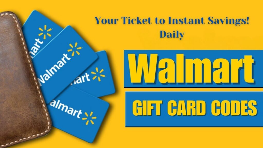 How to Claim Walmart Gift Card Codes