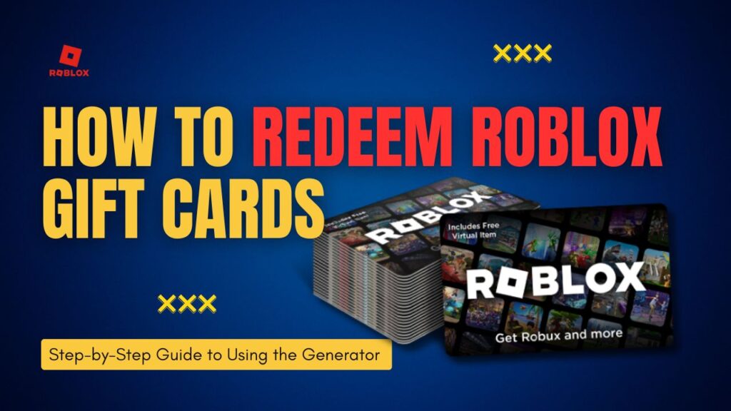 Roblox Gift Card Code Generator