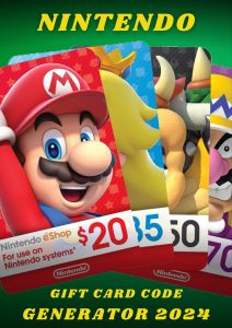 Nintendo Gift Card Code Generators 2025